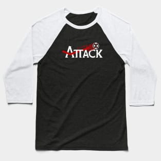 Defunct Atlanta Attack AISL Soccer 1990 Baseball T-Shirt